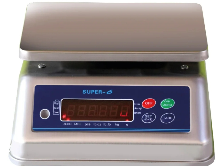 Balanza de mesa compacta y precisa, ideal para pesajes en espacios reducidos. Ofrece facilidad de uso, alta exactitud y es adecuada para aplicaciones comerciales o de laboratorio.
